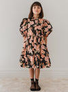 Petite Amalie Vintage Bloom Poplin Dress