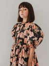 Petite Amalie Vintage Bloom Poplin Dress