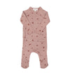 Koalav Ginko Rose Floral Winter Footie