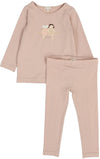 Lil Legs Rose Doll Pajamas