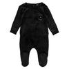 Noggi Boys Black Velvet Sweet Dream Footie