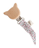 Teddy&Minou Flower Pacifier Clip