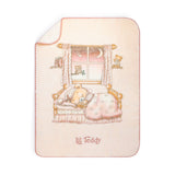 Lil Teddy Twinkle Sugary Pink Blanket