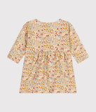 Petit Bateau Floral Baby Dress