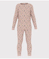 Petit Bateau Pink Floral Pajamas