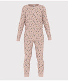 Petit Bateau Pink Floral Pajamas