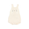 Buho Knit Ecru Bunny Romper