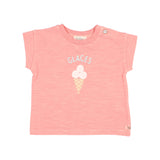 Buho Peachy Pink Glaces Tee