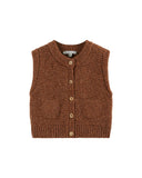 Emile Et Ida Moka Manches Vest