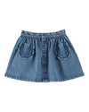 Emile Et Ida Denim Jupe Skirt