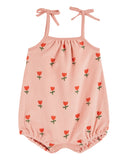 Emile Et Ida Tulip Bloss Terry Romper