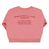 Piupiuchick Pink Print Sweatshirt