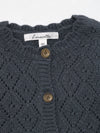 Louisiella Navy Baby Perry Cardigan