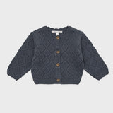 Louisiella Navy Baby Perry Cardigan