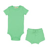 MarMar Cale Green Bloomer/Onesie Set