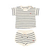 Buho Nuit Terry Tee and Shorts Set