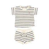 Buho Nuit Terry Tee and Shorts Set