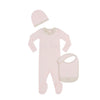 Little Parni Pink Logo Footie