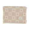 Bebe Organic Sand Floral Blooms Blanket