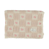 Bebe Organic Sand Floral Blooms Blanket