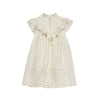 Cera una Volta Cream Sandra Flowers Dress