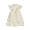 Cera una Volta Cream Sandra Flowers Dress