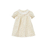 Cera una Volta Cream Frankie Flowers Baby Dress