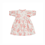 Cera una Volta Kana Pink Toile Baby Dress