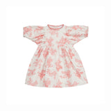 Cera una Volta Kana Pink Toile Baby Dress