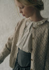 Louisiella Beige Perry Knit Cardigan