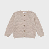 Louisiella Beige Perry Knit Cardigan