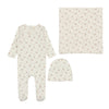 Lilette White Dainty Floral Set