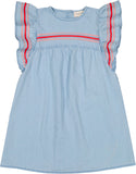 Louis Louise Light Blue Denim Bettie Dress