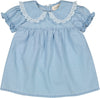 Louis Louise Light Blue Denim Twiggy Dress