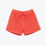 Arsene Rouge Baby Terry Shorts