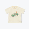 Arsene Ecru Car Kids Tee