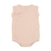 Lilette Shell Pink Fine Pointelle Romper