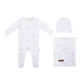 Citrine Rust Dark Tea Party Layette Set