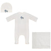 Bubani Velour Hot Air Balloon Layette Set