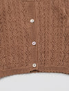 Louisiella Stern Deep Orange Baby Cardigan