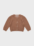 Louisiella Stern Deep Orange Baby Cardigan