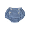 Analogie Bright Blue Button Bloomers