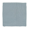 Carmina Sky Blue Rib Knit Blanket