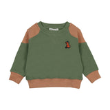 Emile Et Ida Foret Bicolor Sweatshirt