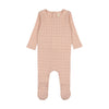 Lilette Shell Pink Linear Footie