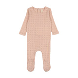 Lilette Shell Pink Linear Footie