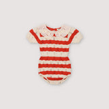 The New Society Marina Chili Baby Romper