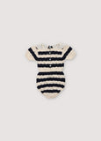 The New Society Marina Navy Baby Romper