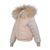 Manteau Jr Taupe Reversible Rabbit Fur Coat