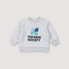 The New Society Grey Melange Mykonos Sweatshirt